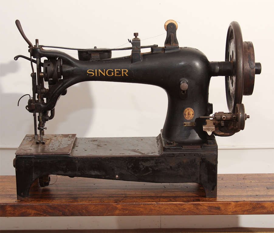This isn't your great-grandmother's sewing machine...this is signed 