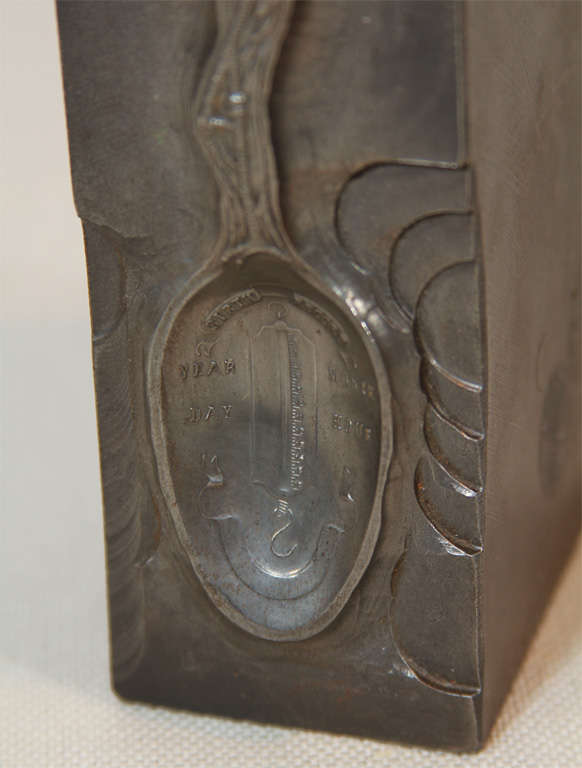 Stork Motif Baby Spoon Mold 1