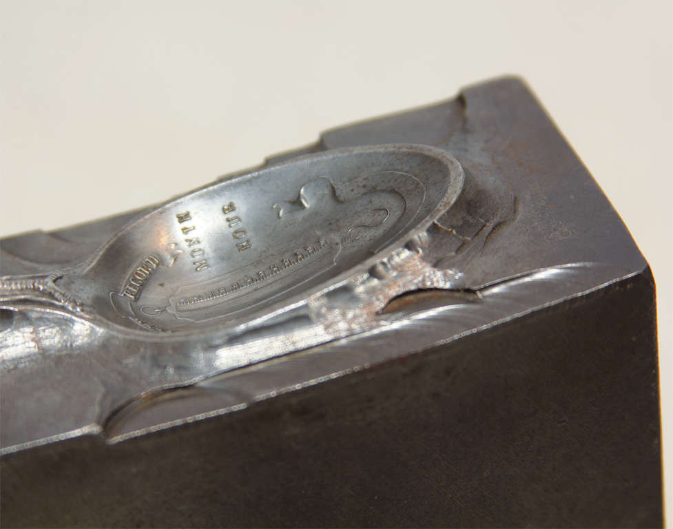 Stork Motif Baby Spoon Mold 4