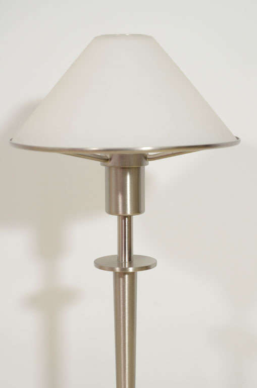 Minimalist Pair of Mini Table Lamps Model #6 by Holtkotter Leuchten