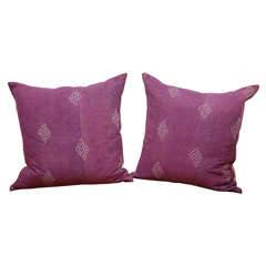 Vintage Kantha Pillow