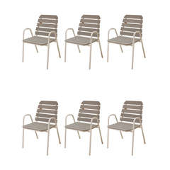 Slatted Outdoor Chairs