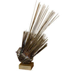 Bronze Meteor Sculpture 7