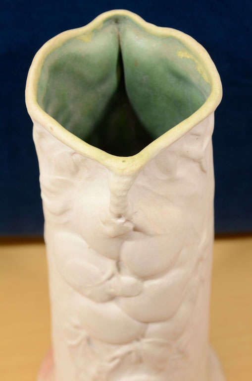 Tiffany Studios Pottery Vase For Sale 3