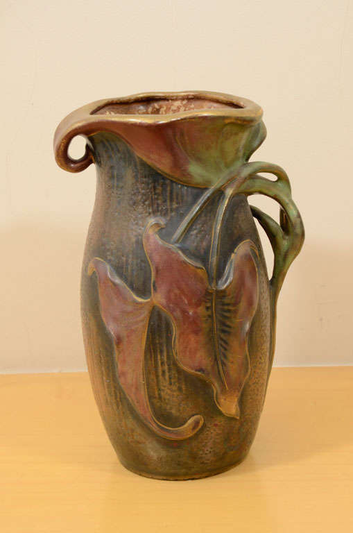 19th Century Amphora Vase, Art Nouveau Design