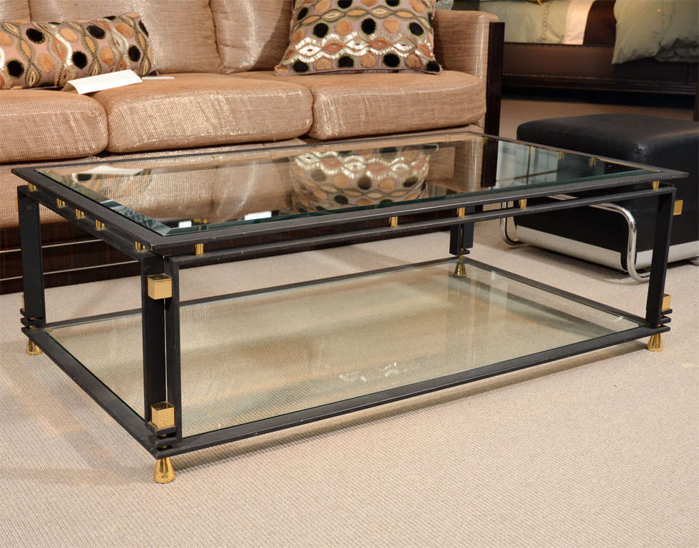 Jansen Black Iron Cocktail Table