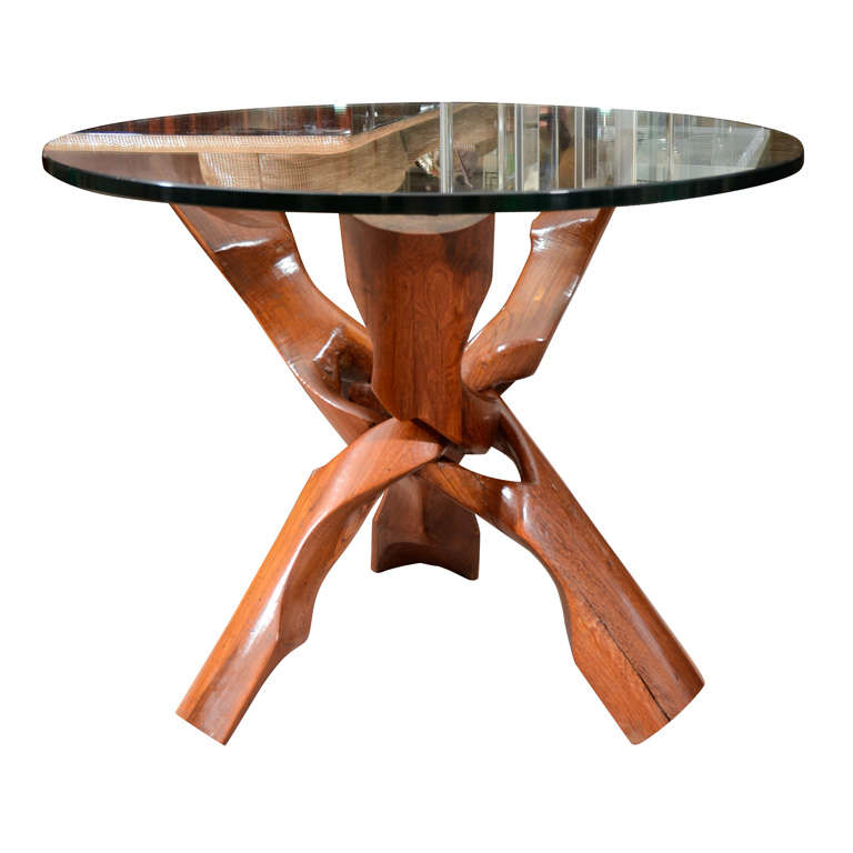 FreeForm Rosewood End Table For Sale at 1stdibs