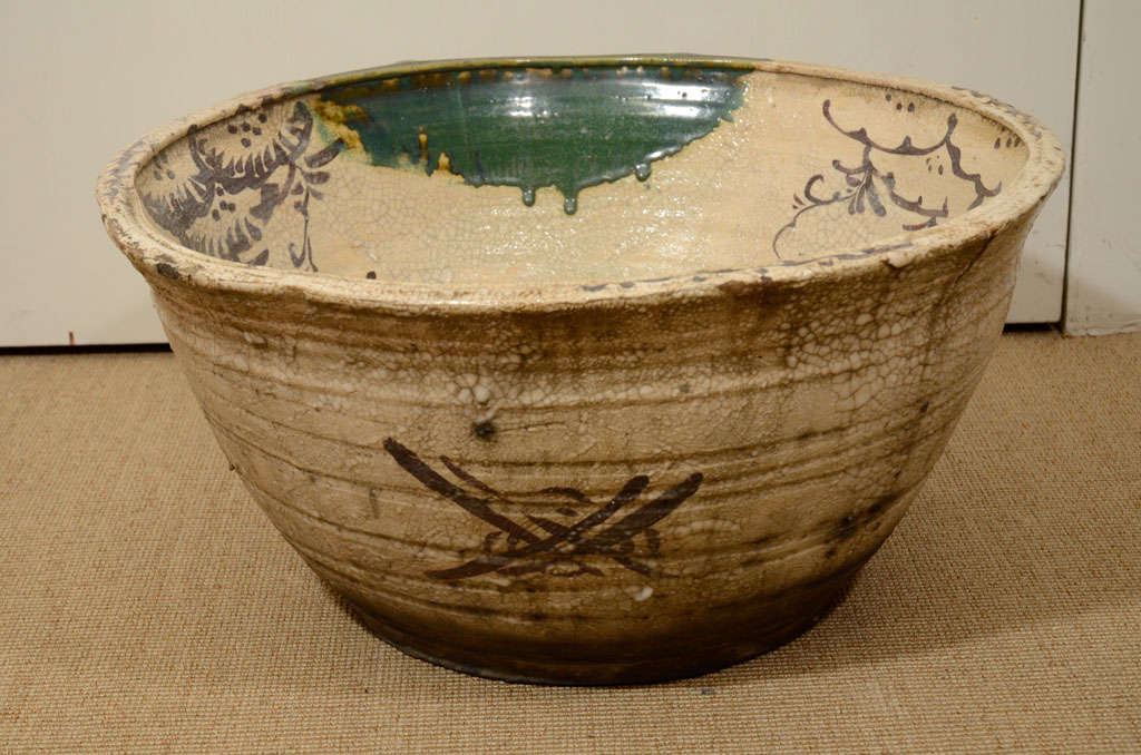 Large Oribe Rain Gathering Bowl 3