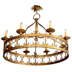 Circular 8-Light Fixture