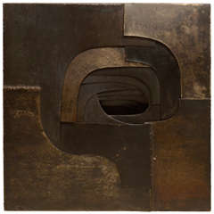 Amadeo Gabino 1960s Steel Sculpture 11