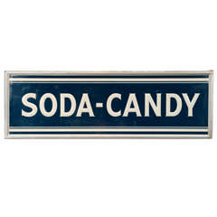 Large Soda-Candy sign