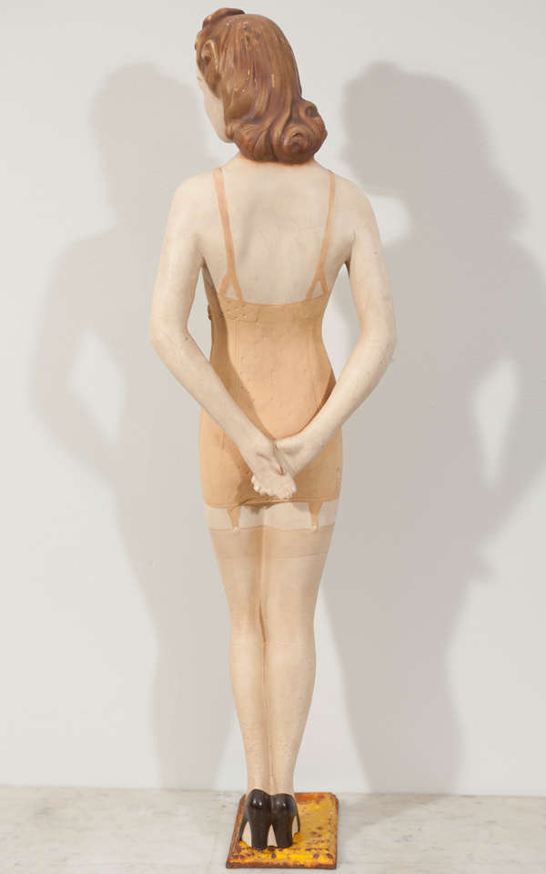 Mid-20th Century Female lingerie store display mannequin For Sale