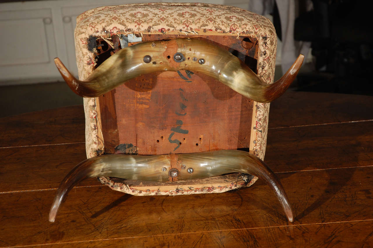 C. 1900 CHILD'S 20 HORN CHAIR For Sale 2