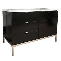 Knoll Marble Top Credenza