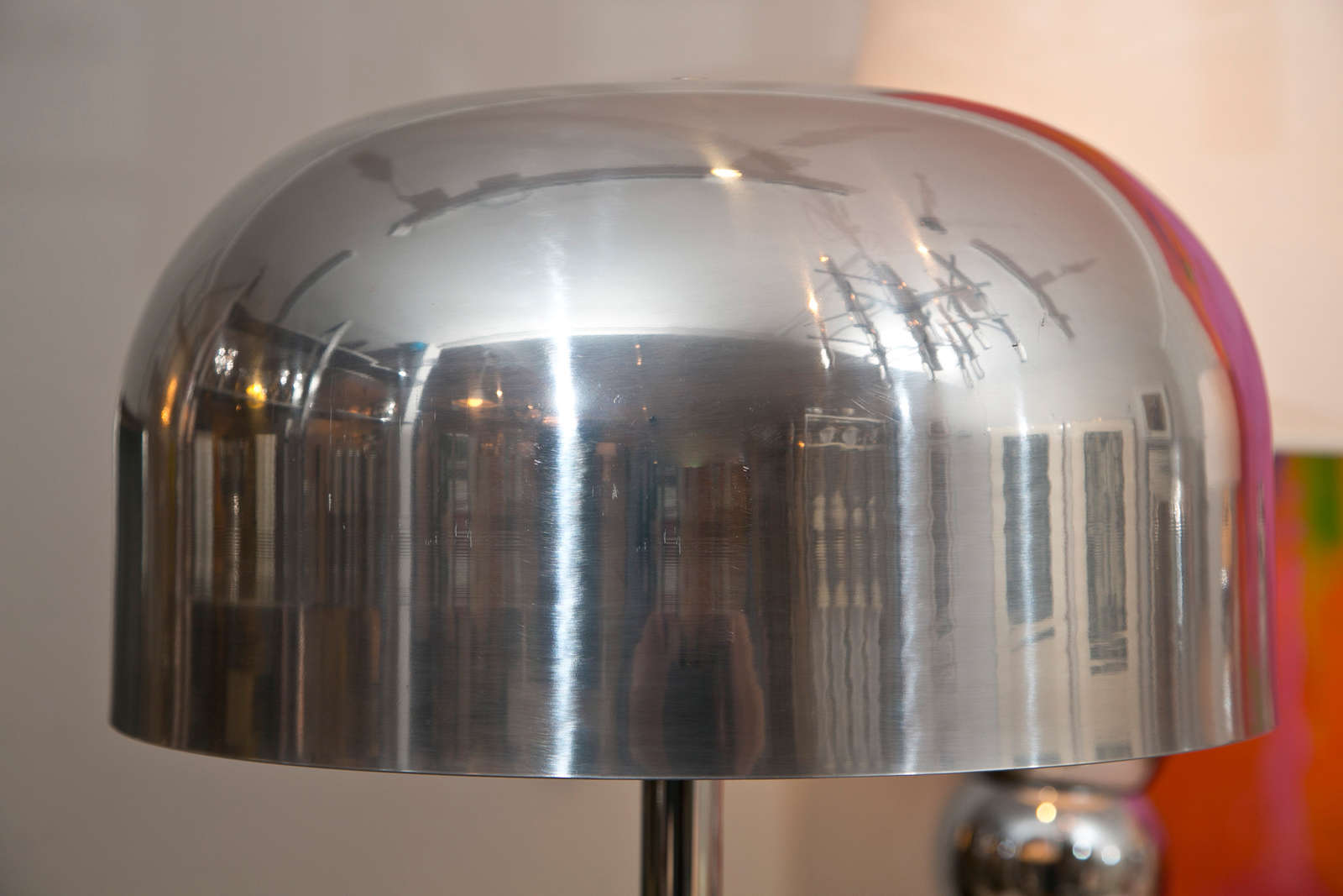 American Pair of Mushroom Floor Lamps