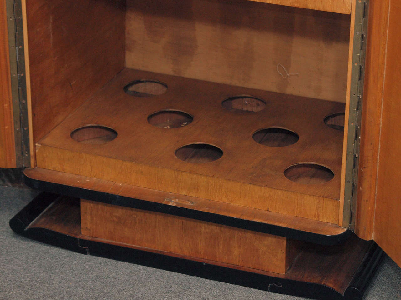Allemand Meuble de bar art déco, vers 1930