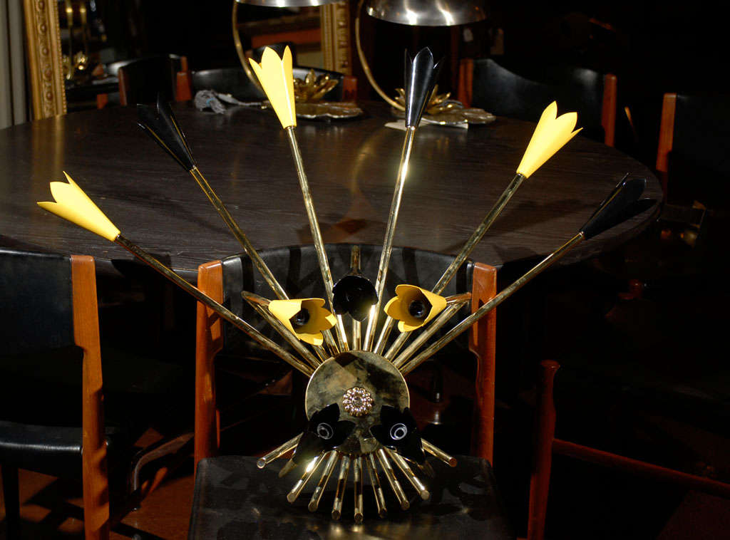 Stilnovo Style Pair of  Tulip Sconces