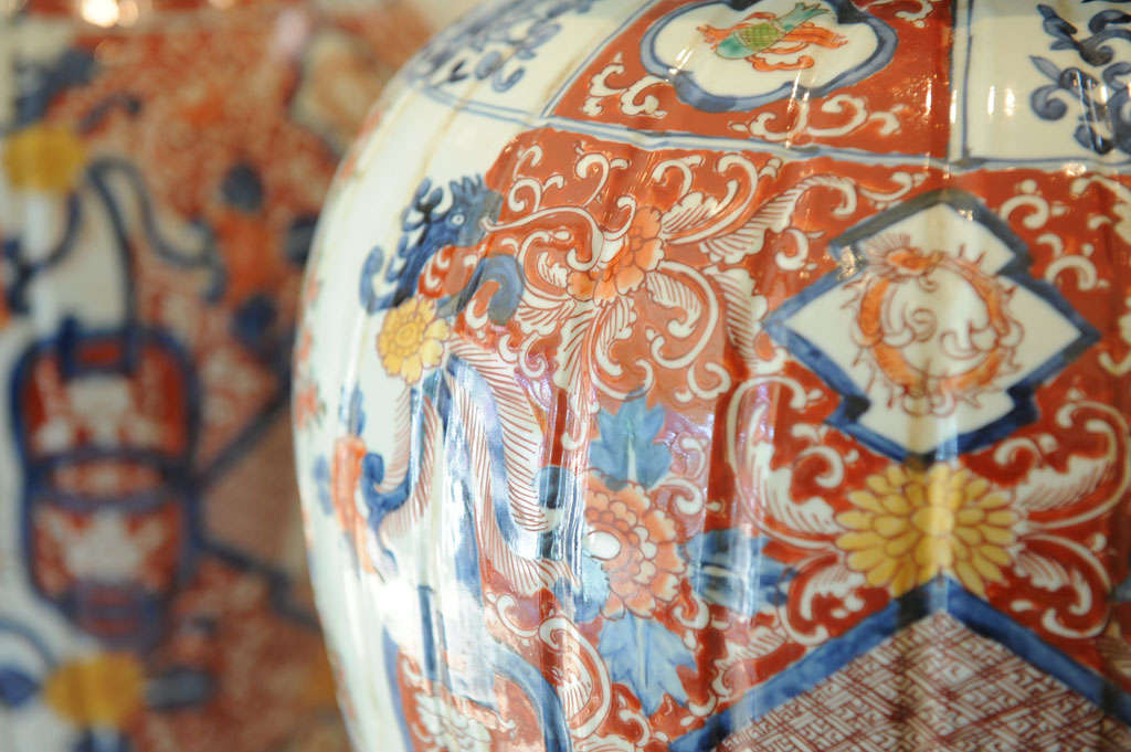 Pair of Imari Jars 1