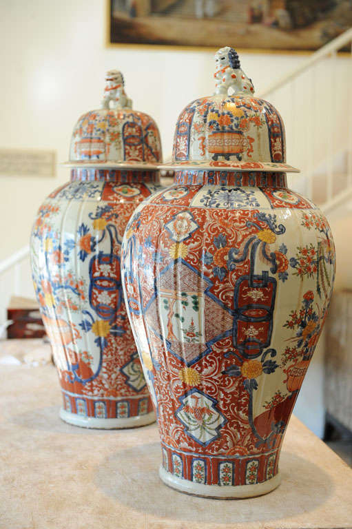 Pair of Imari Jars 3