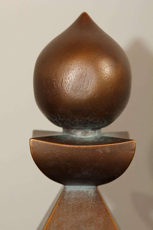Contemporary Bronze Gorinto Sculpture For Sale 1