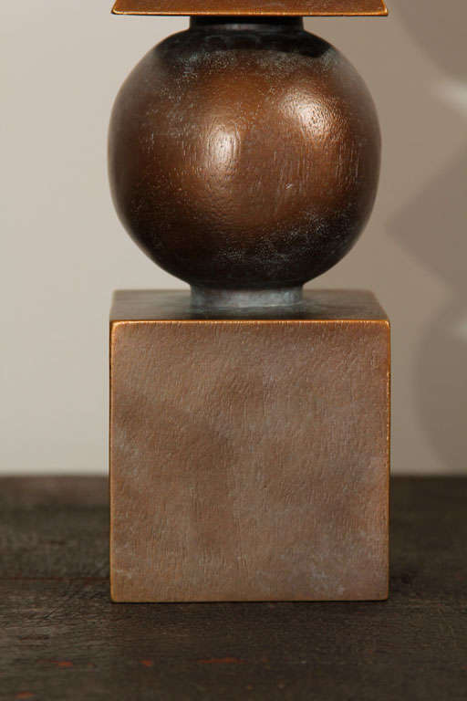 Contemporary Bronze Gorinto Sculpture For Sale 3