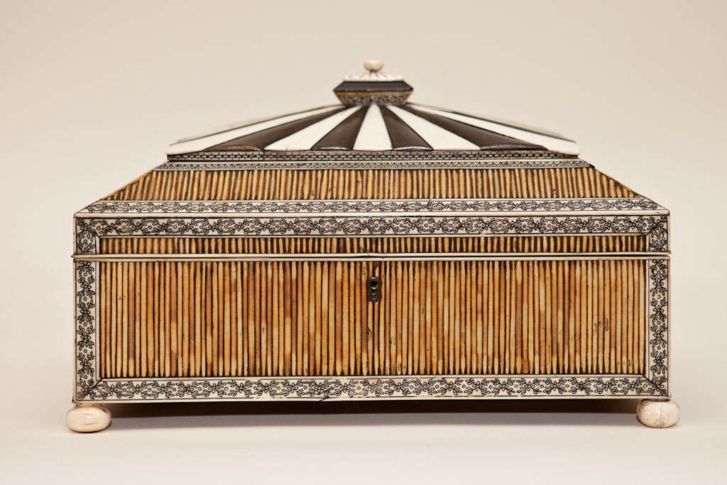 Ivory Anglo Indian Box.