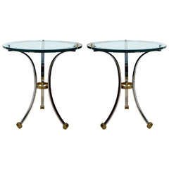 Pair of Maison Jansen 1970s Tables