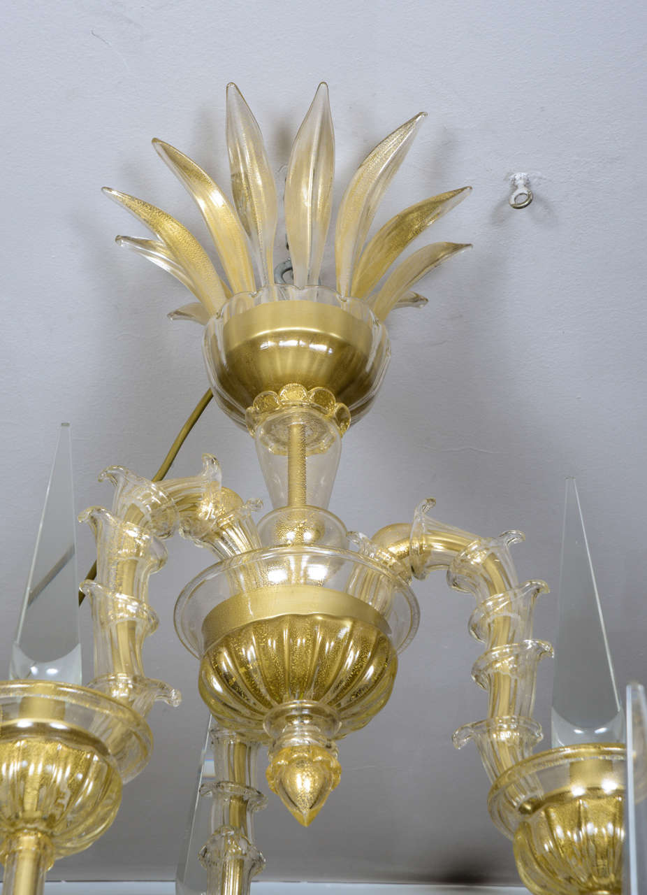20th Century Pair of Chandeliers by Andre Arbus For Sale