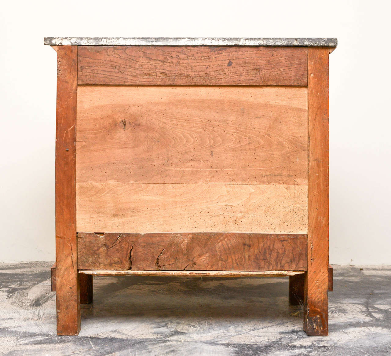 Italian Fruitwood and Fossilized Marble Top Commode, circa 1890 For Sale 3