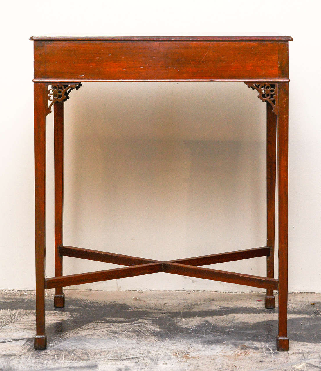 George III Style Mahogany Rectangular Table, Circa 1850 1