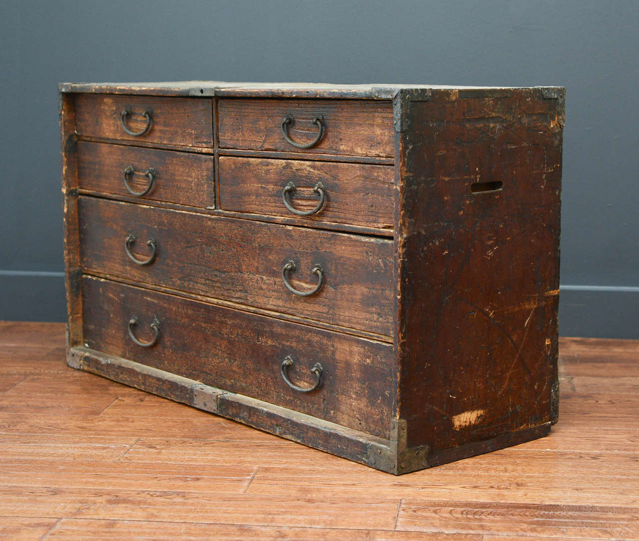 Edo Period circa 1800 Japanese Kodansu Chest