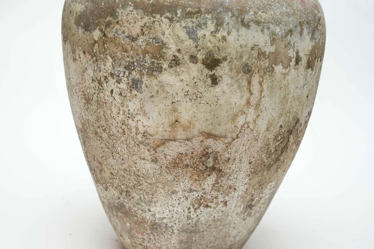 Early 20th Century Over Scaled Rustic Italian Pot