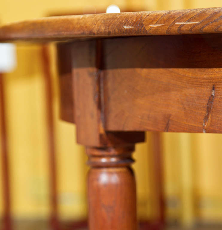 Rustic Round Table 1