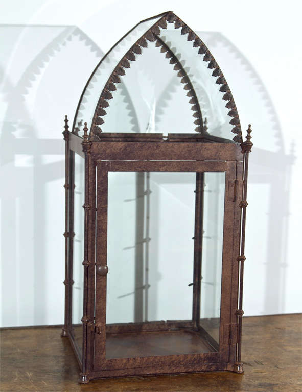 Iron Arched Top Lantern at 1stdibs