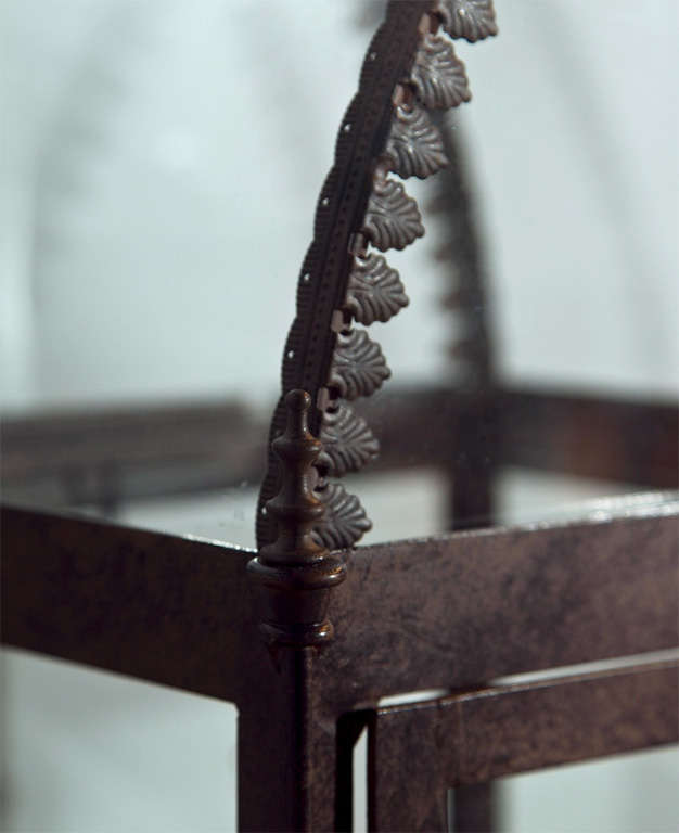 Iron Arched Top Lantern at 1stdibs