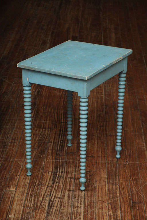 20th Century Painted Wooden Side Table