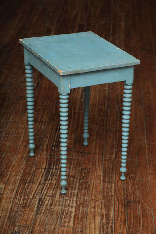Painted Wooden Side Table 5