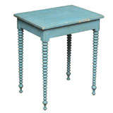 Antique Painted Wooden Side Table