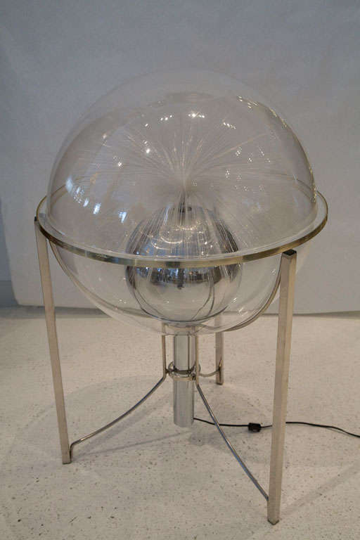 fiber optic globe lamp