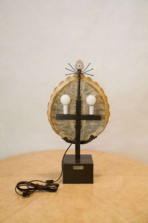 A Custom Tortoise Shell Lamp by Dragonette Ltd. 2