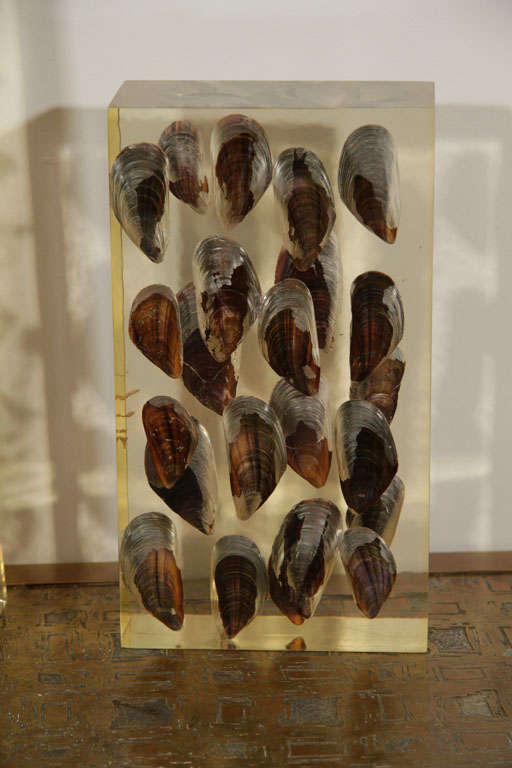 Two Pierre Giraudon Resin Sculptural Weights at 1stdibs