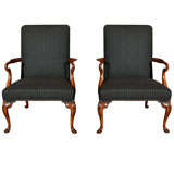 Pair of Open armchairs