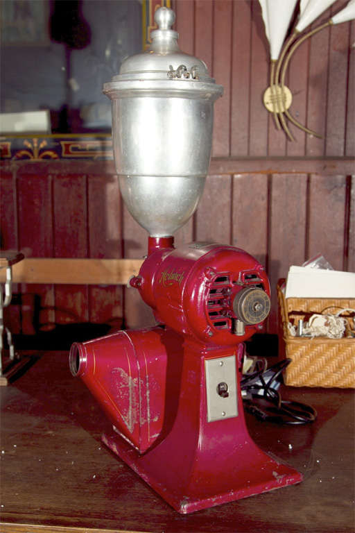 Mid-20th Century Electric Holwick Coffee Grinder