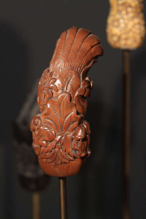 Collection of 24 Indonesian Keris Dagger Handles 4