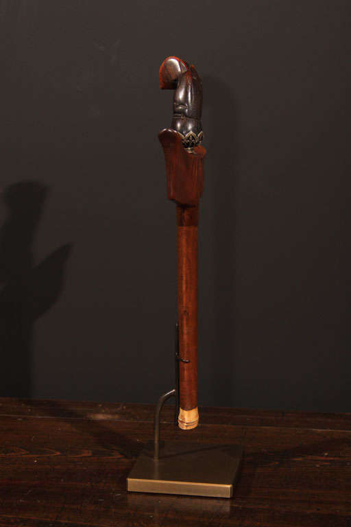 19th Century Indonesian Keris Dagger with Ivory Hilt