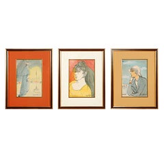 Custom Framed Paintings by Angna Enters