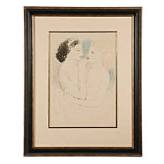 Custom Framed Lithograph by Marcel Vertes 9
