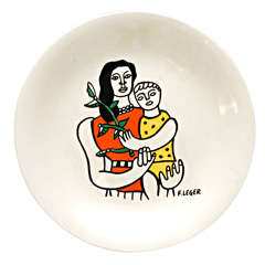Decorative Plate by Fernand Leger