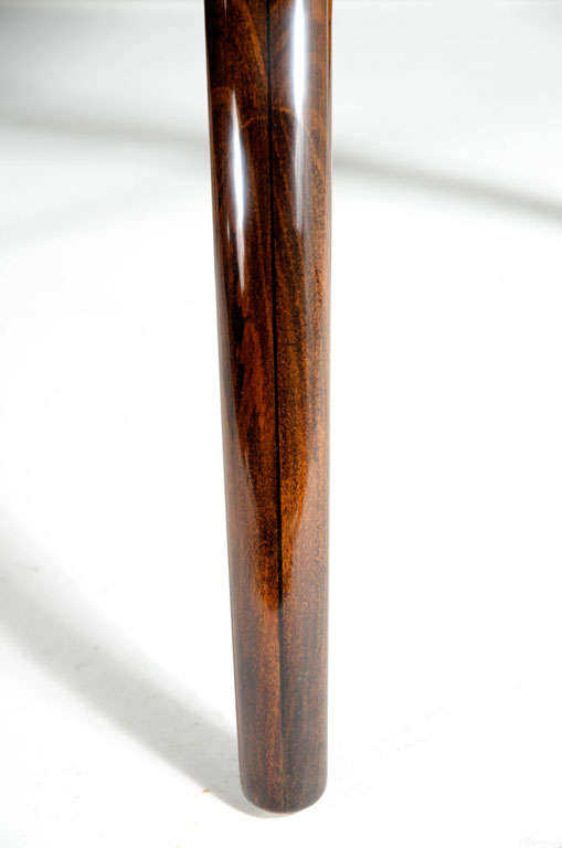 Walnut American Spider Leg Gueridon Lamp Tables 'Composite' Line by Drexel Furniture Co For Sale
