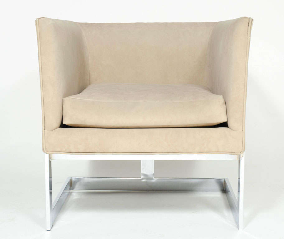 milo baughman club chair